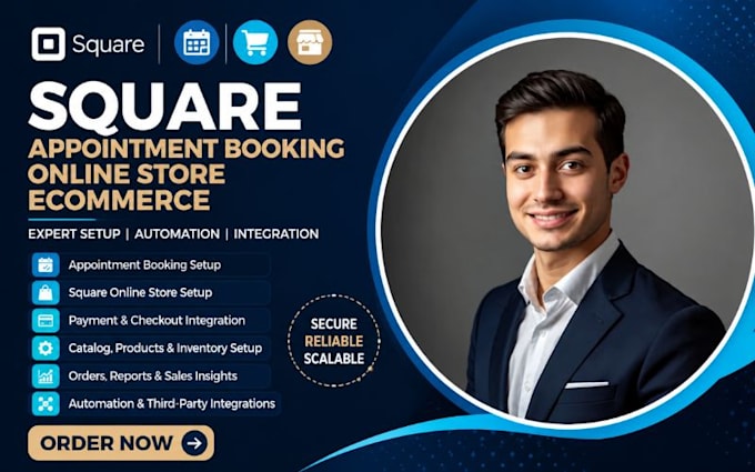 setup square appointment booking website square online store square ecommerce