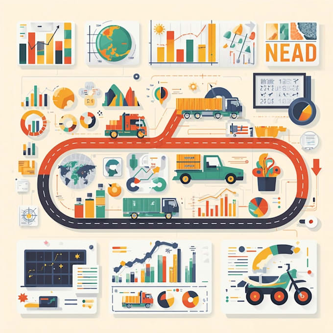 perform excel supply chain analysis and english arabic translation