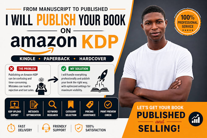 publish your book on amazon KDP