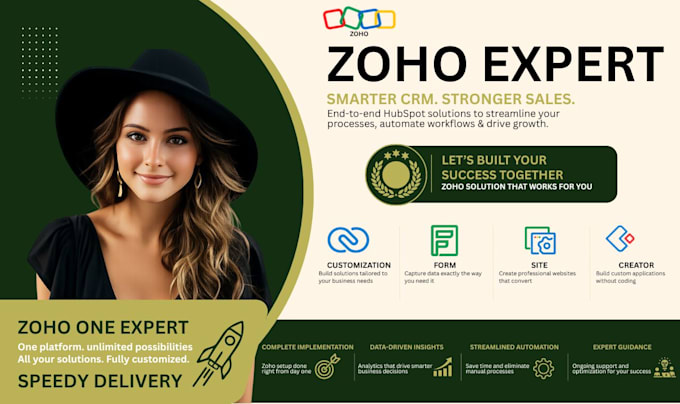zoho customization, zoho form, zoho site, zoho creator