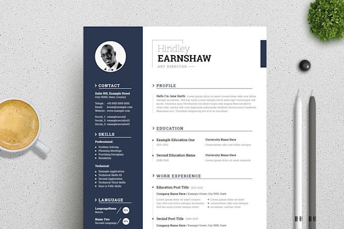 design a professional ats friendly resume and CV writing
