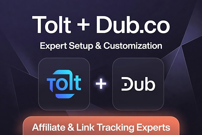 tolt and dub affiliate management setup affiliate configuration referral system