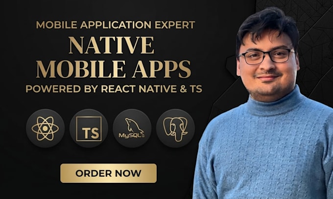 develop react native ios app full build