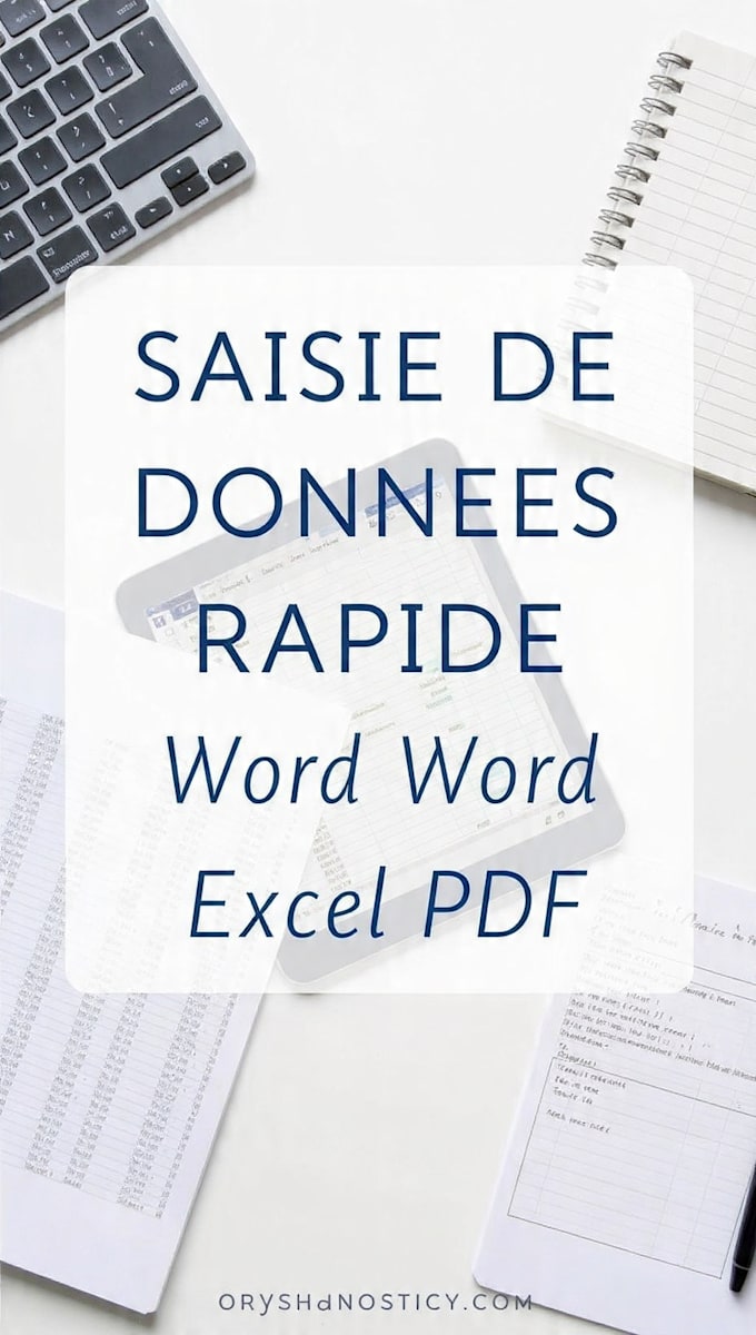 saisir vos documents word et excel