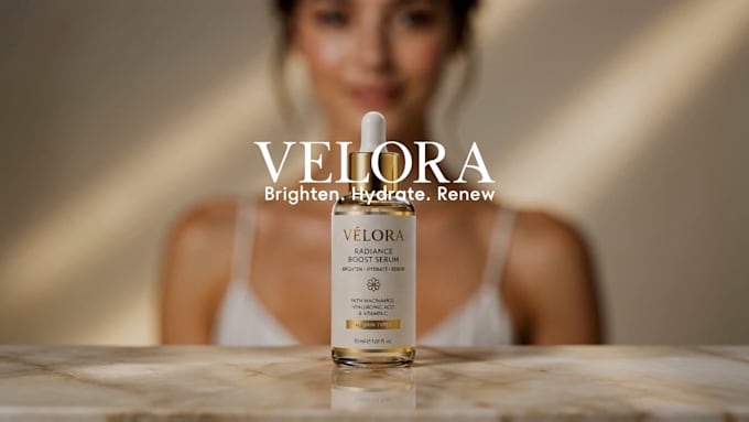 do premium 3d skincare product animation