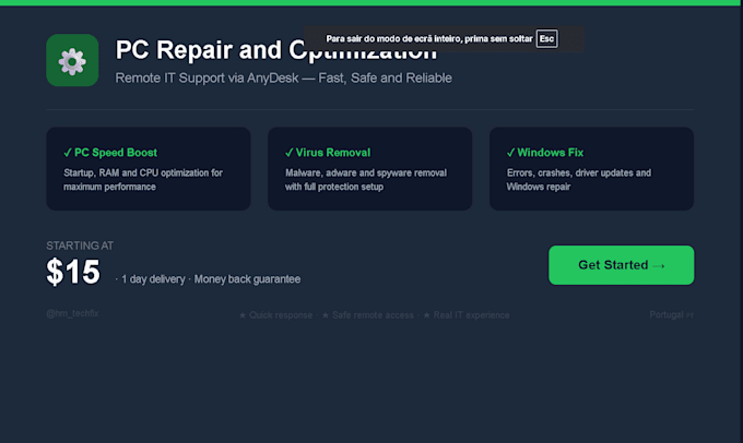 fix your slow windows PC and optimize it for maximum performance remotely
