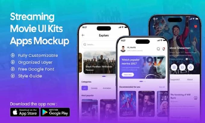 develop live streaming app, ott video platform, music streaming app for ios and