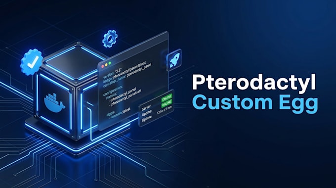 create custom egg for pterodactyl