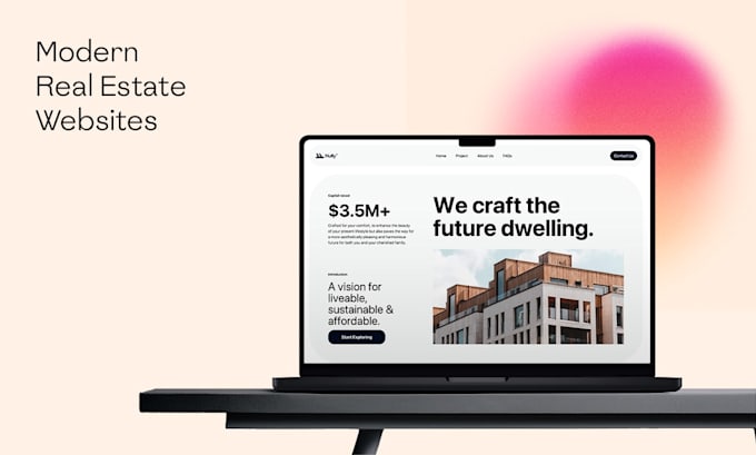 build a modern real estate website with nextjs
