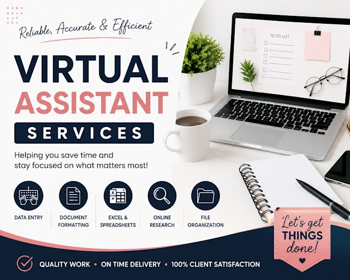 be your virtual assistant and administrative tasks