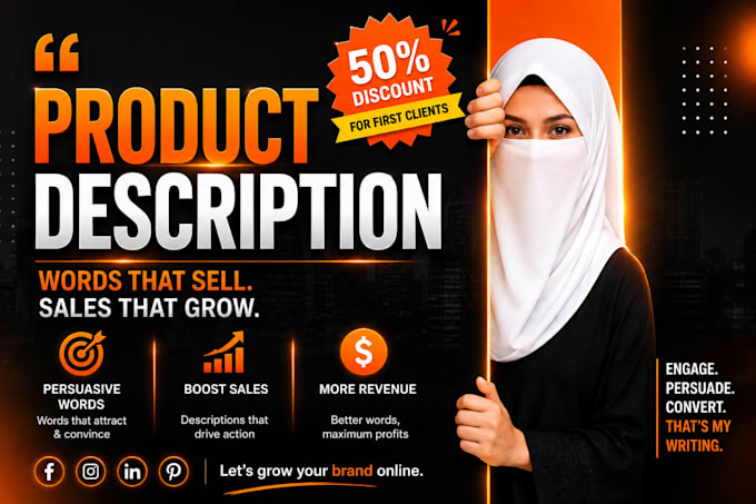 write SEO product description that increase sales