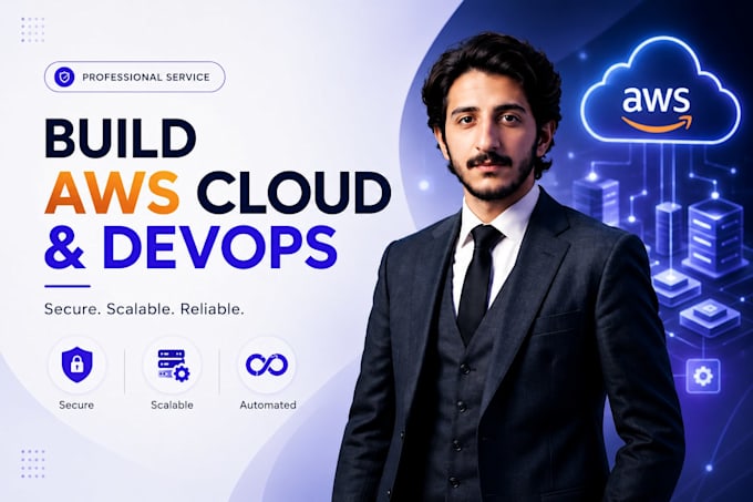 build secure and scalable AWS cloud architecture and devops