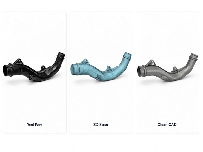 reverse engineer your part or 3d scan into production ready cad