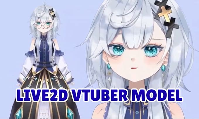 design and rig a custom live2d vtuber model for vtube studio