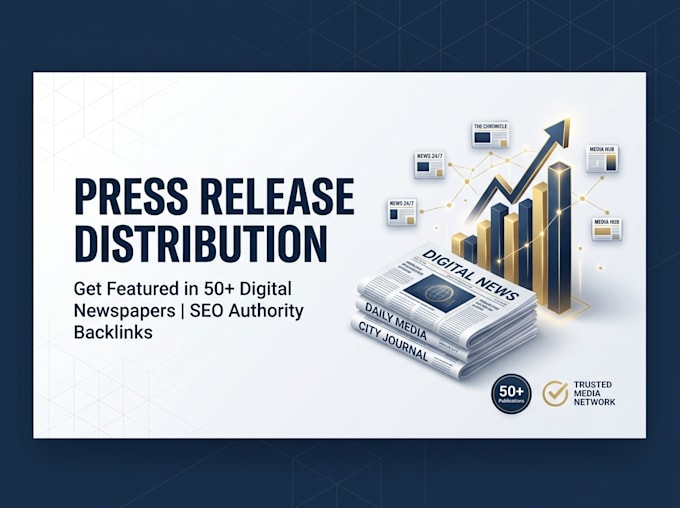 write and publish SEO press release for digital PR and backlinks