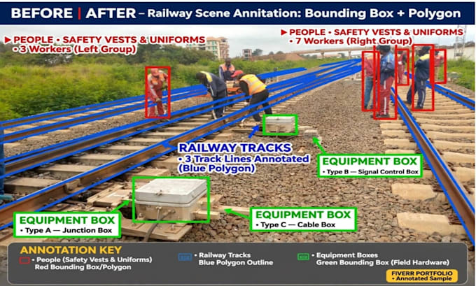 annotate 500 images with bounding box polygon