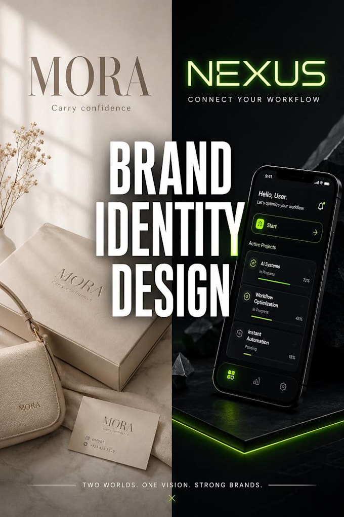 design luxury brand identity