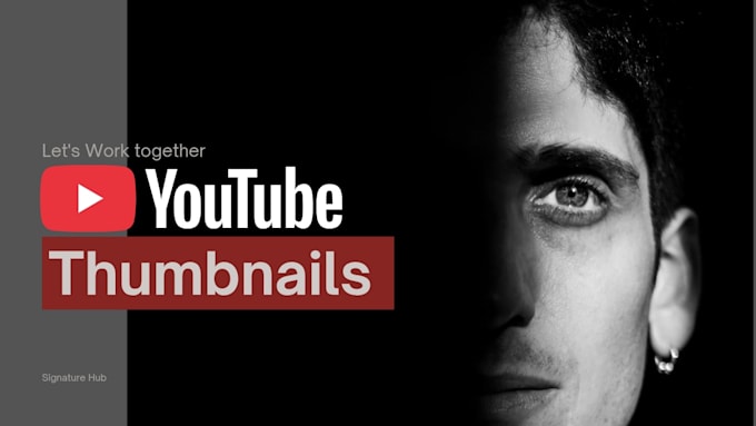 do professional youtube thumbnail buisness card and graphics design