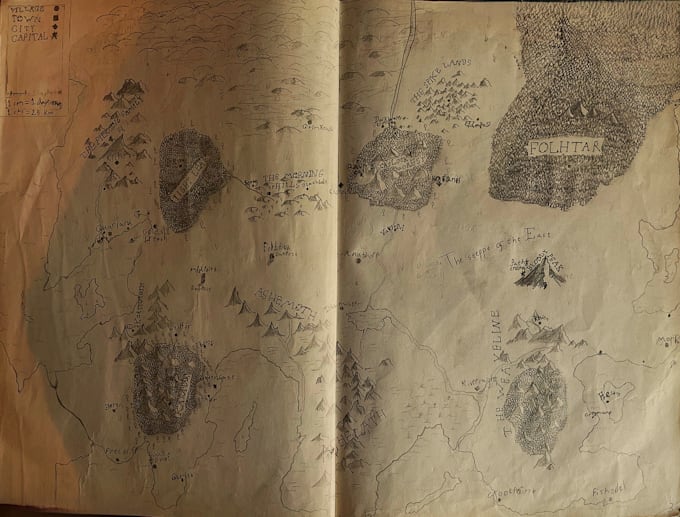 draw a fantasy map for you novel or ttrpg