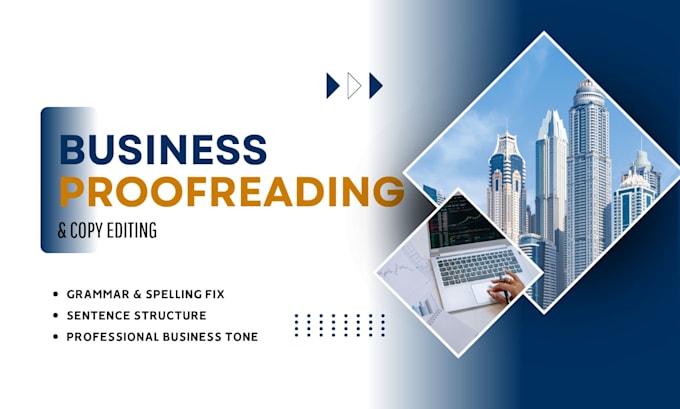 proofread and edit your business documents