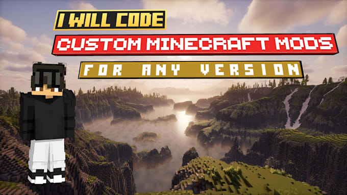 create custom minecraft mods for forge and fabric, plugins and I port mods