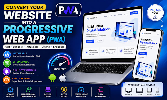 build a fast installable progressive web app