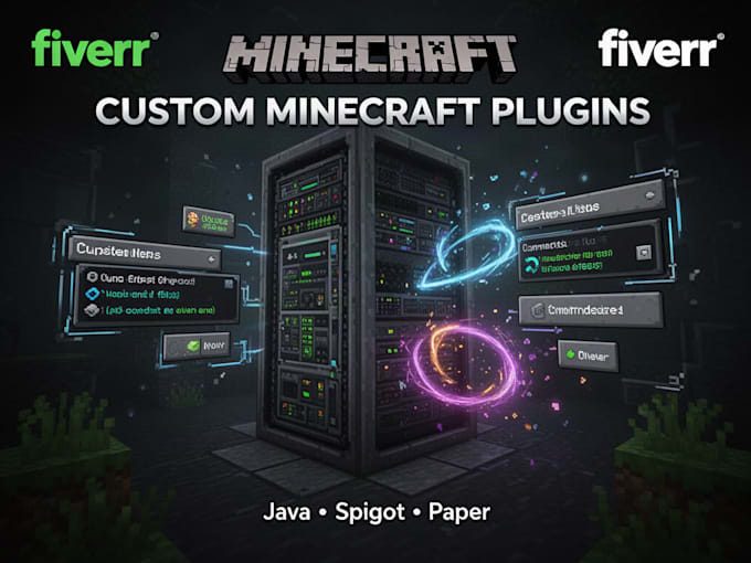 develop a custom minecraft paper plugin in java