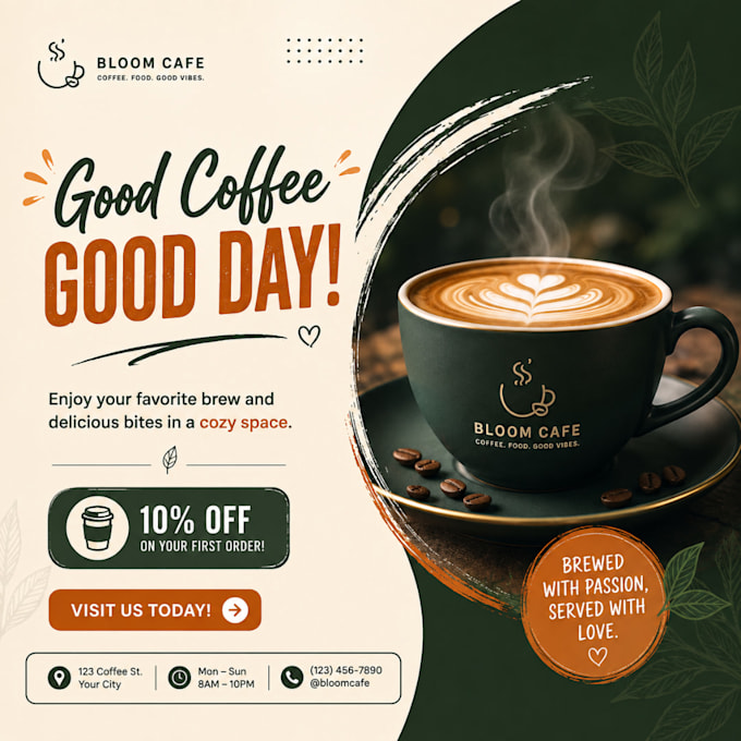 design professional social media posts and canva