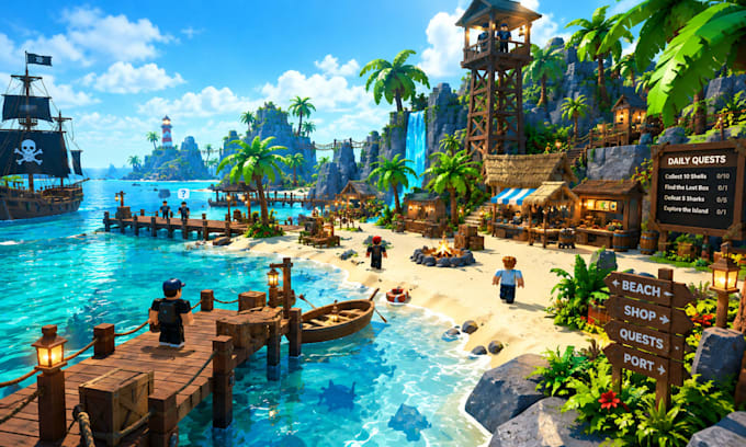 create roblox games, lua scripting, custom maps and game systems