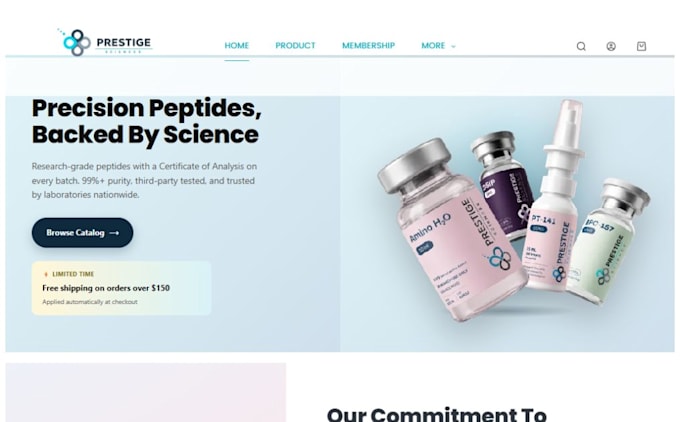 build research peptide website via peptide payment processor, peptide calculator