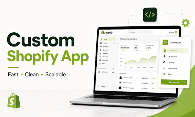 build a custom shopify app for your store
