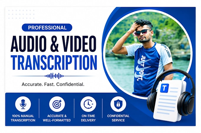 accurately transcribe audio and video into text