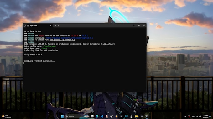 deploy sillytavern and ollama locally on your windows PC