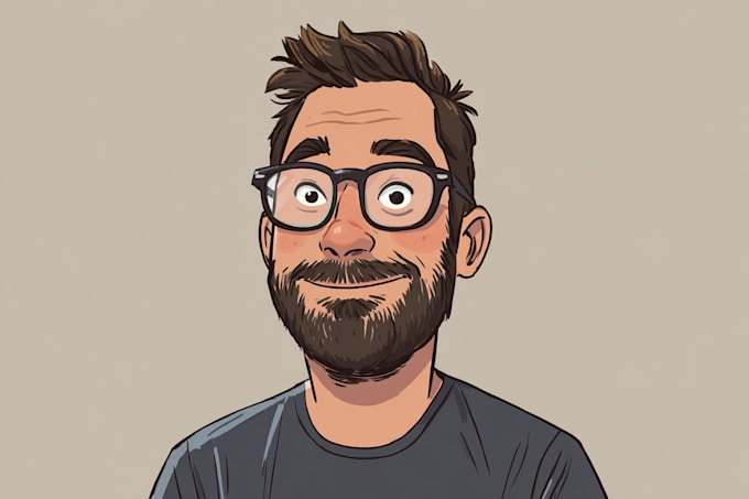 2d cartoon character design or illustration