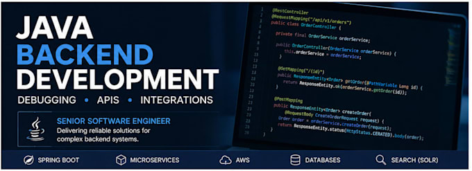 develop, debug, or integrate your java backend or API