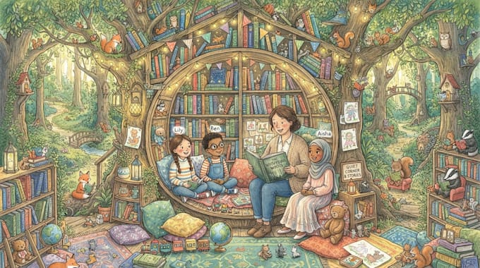 create children storybook illustration