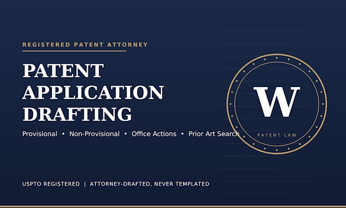 draft your provisional or non provisional patent application