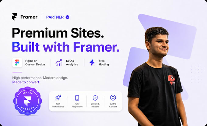 design or develop modern framer or wordpress site or do figma to framer website