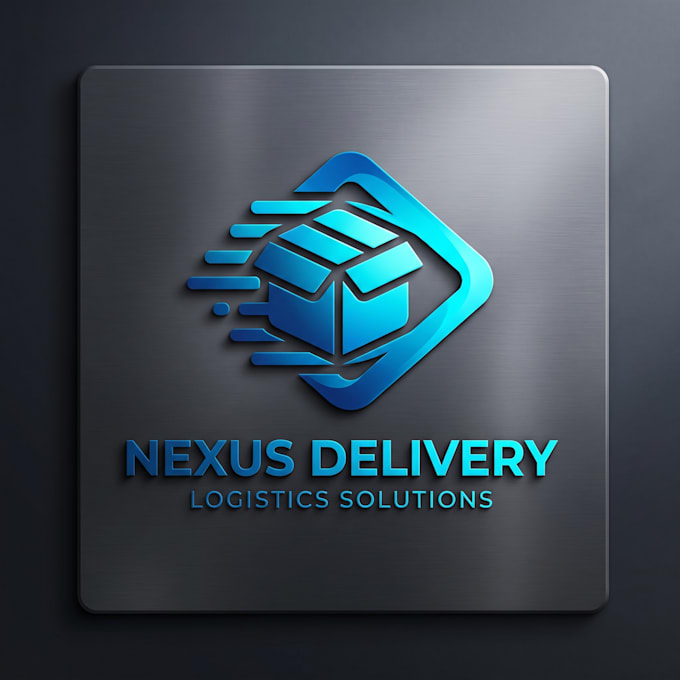 design modern tech ecommerce and delivery logo