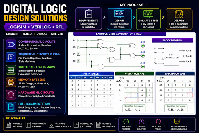 design digital logic circuits and fsms in logisim