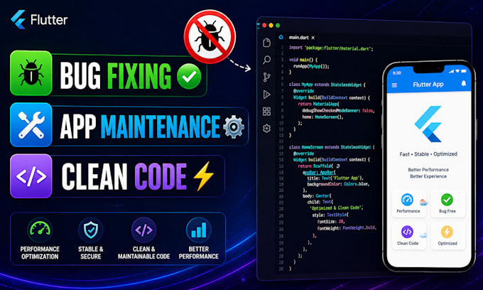 fix flutter app lag, crashes, and performance issues