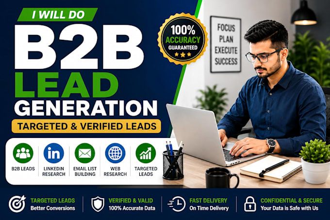 lead generation, b2b lead generation, prospect list, prospect research,