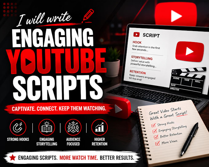 write engaging youtube scripts