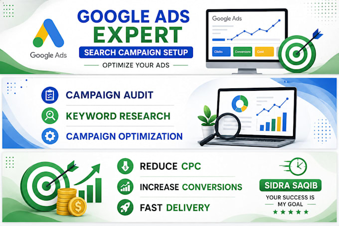 optimize, audit and fix your google ads campaign,