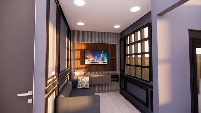 professional 3d interior visualization and rendering