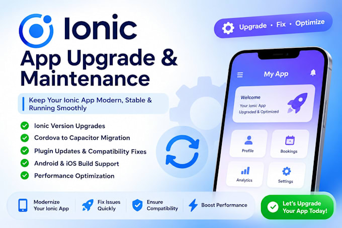 upgrade your ionic app to the latest version