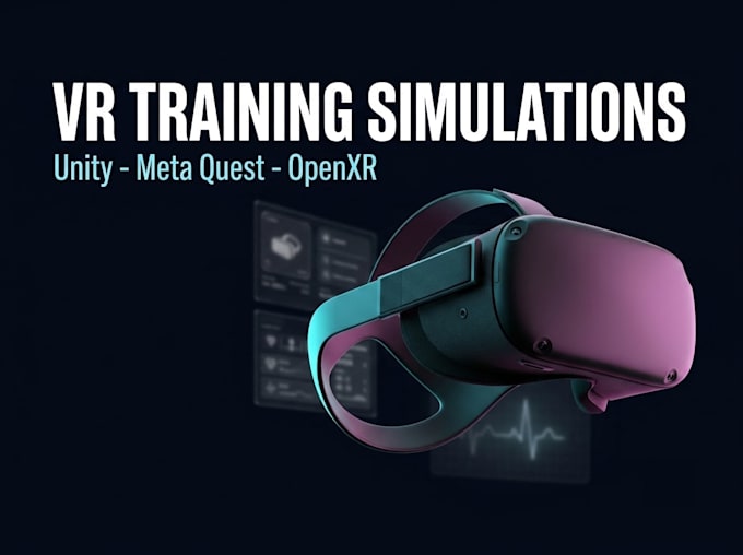 build a VR training simulation prototype in unity for meta quest