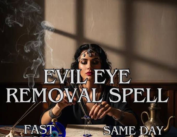 cast protection spell, demon pact, evil eye shield, negative energy removal