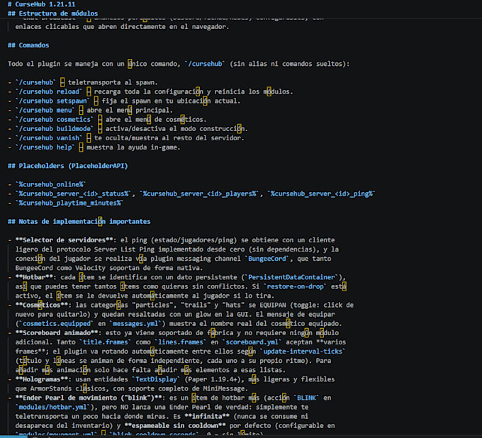 do a minecraft plugin
