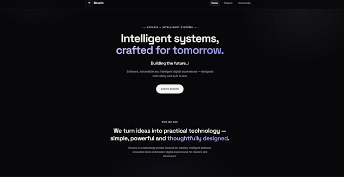 develop a custom website with advanced features